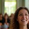 Anya Petrova at a healthy eating seminar