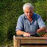 Richard Allen cooking outdoors