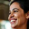 Simran Gill enjoying a kitchen demo